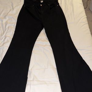 Tall Wide Leg Fashion Nova Jeans, Size 18